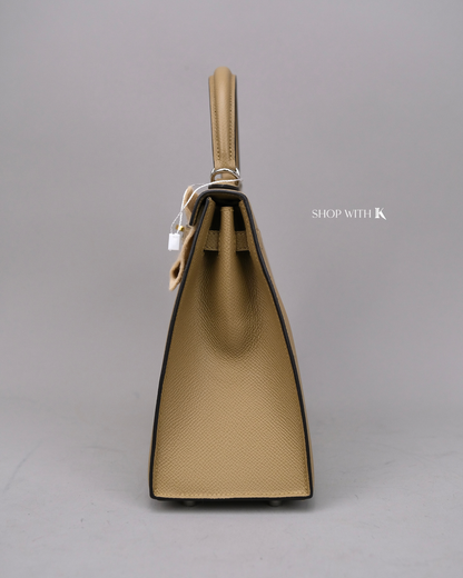 Hermes Kelly 25 Poussiere EHW
