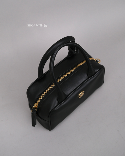 Chanel Bowling Bag Small Black