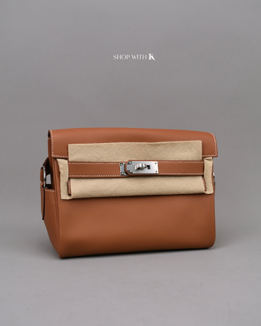 Hermes Kelly Messenger PM Gold PHW