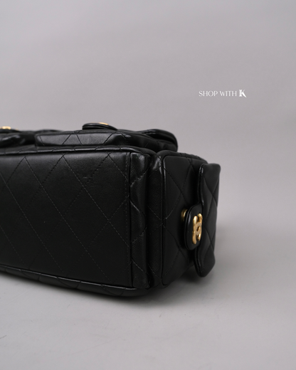 Chanel Medium Hobo Black GHW