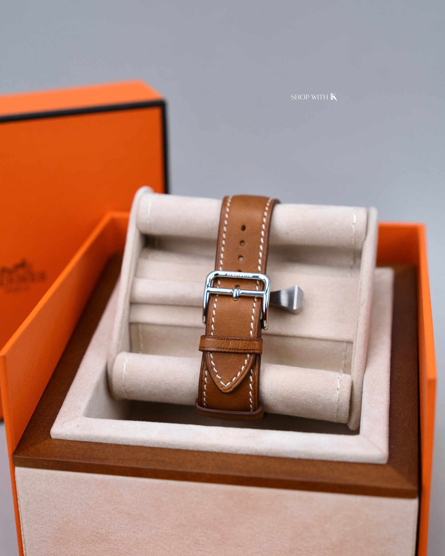 Hermes Heure H Watch Brown