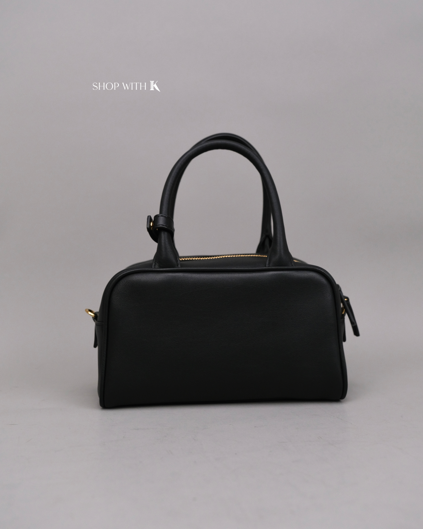 Chanel Bowling Bag Small Black
