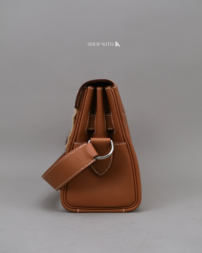 Hermes Kelly Messenger PM Gold PHW