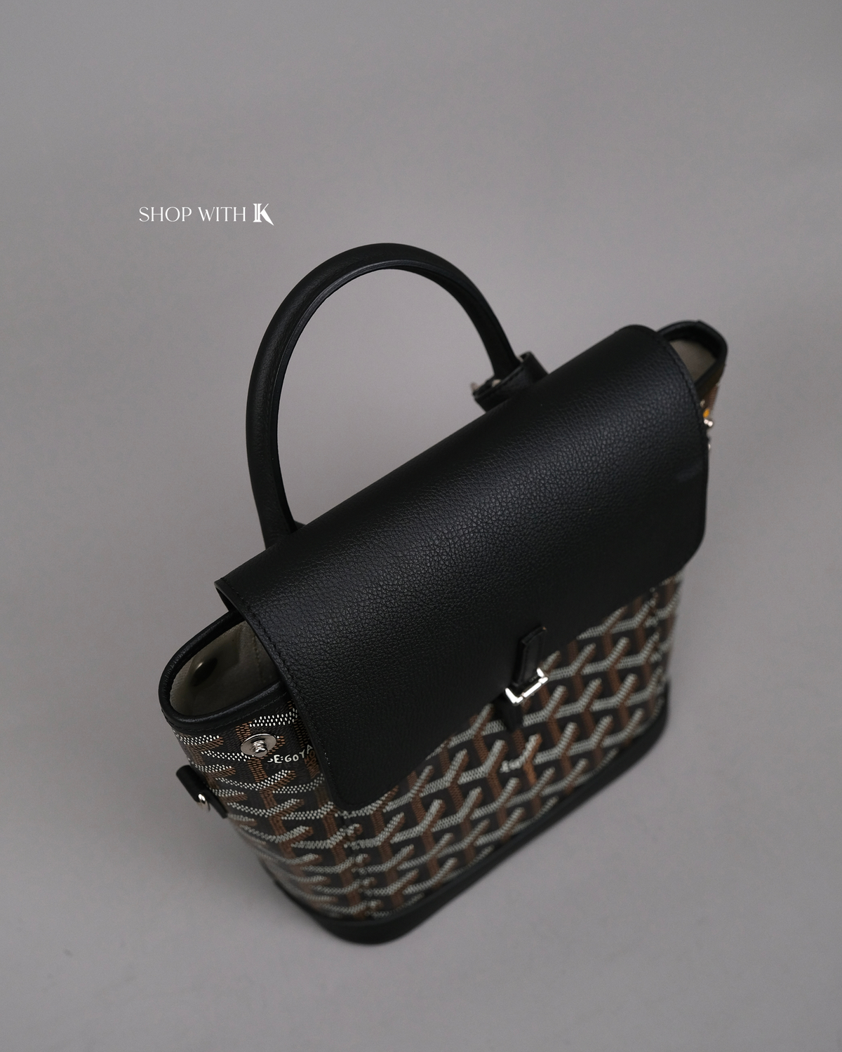 Goyard Mini Alpin Backpack Black