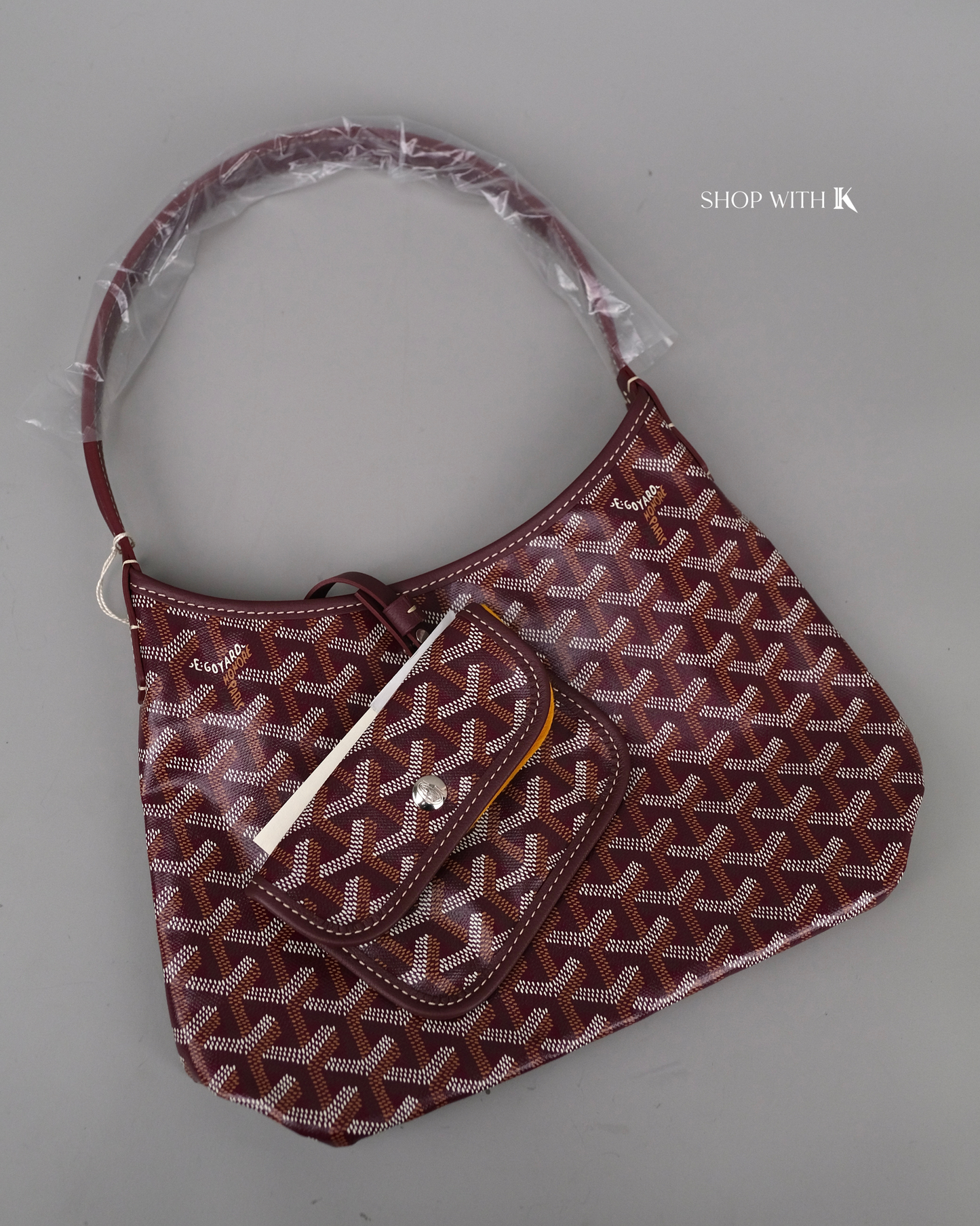 Goyard Mini Boheme Burgundy