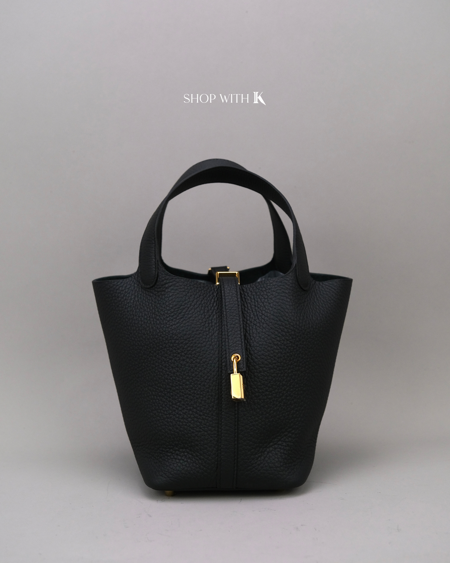 Hermes Picotin 18 Noir GHW