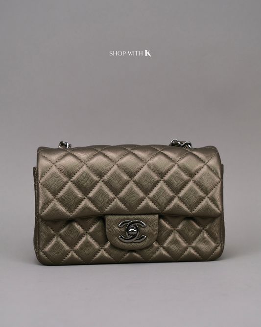 Chanel Mini Rectangle Bronze RHW