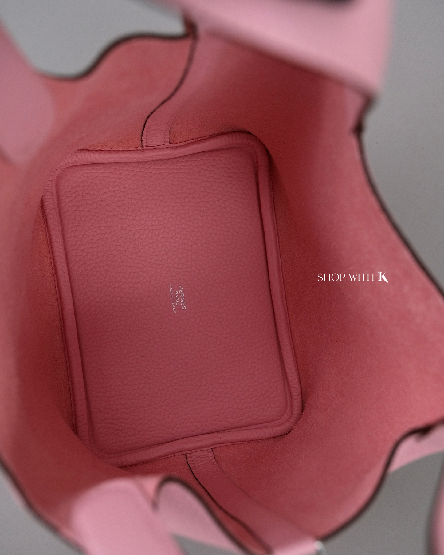 Hermes Picotin 18 Rose Sakura PHW