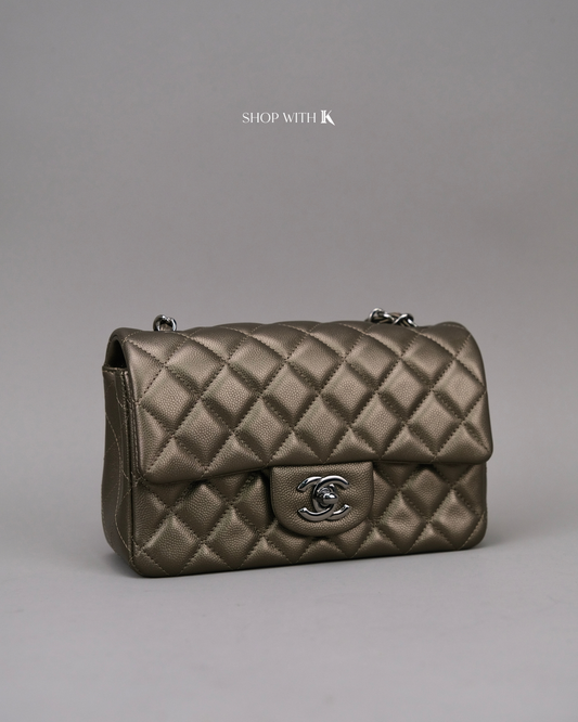 Chanel Mini Rectangle Bronze RHW