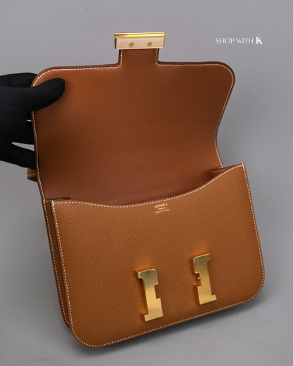 Hermes Constance 24 Gold GHW