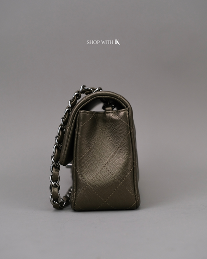 Chanel Mini Rectangle Bronze RHW