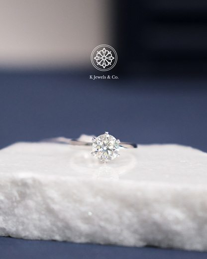 2ct Round Diamond Ring