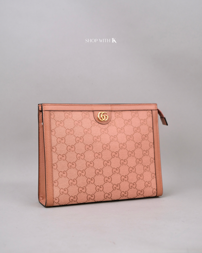 Gucci Ophidia GG Pouch Pink