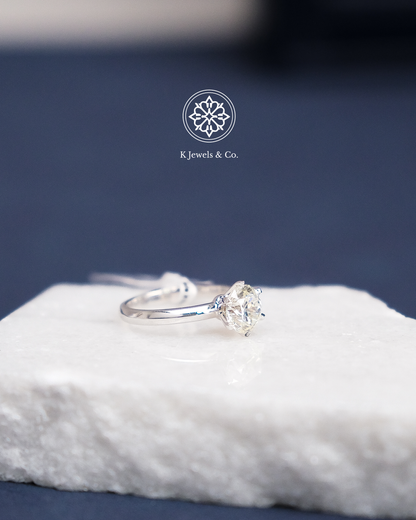 2ct Round Diamond Ring