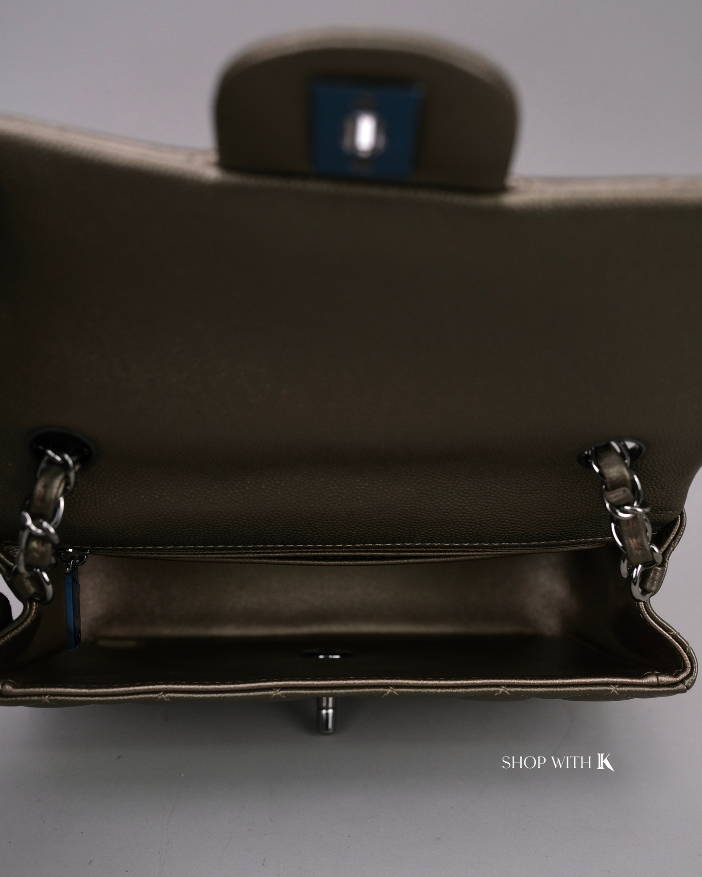 Chanel Mini Rectangle Bronze RHW