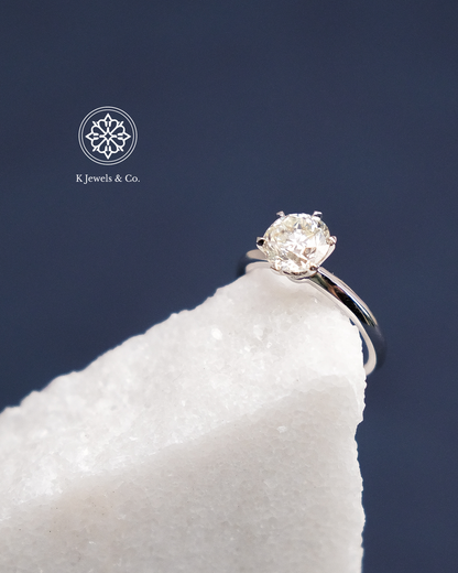 2ct Round Diamond Ring