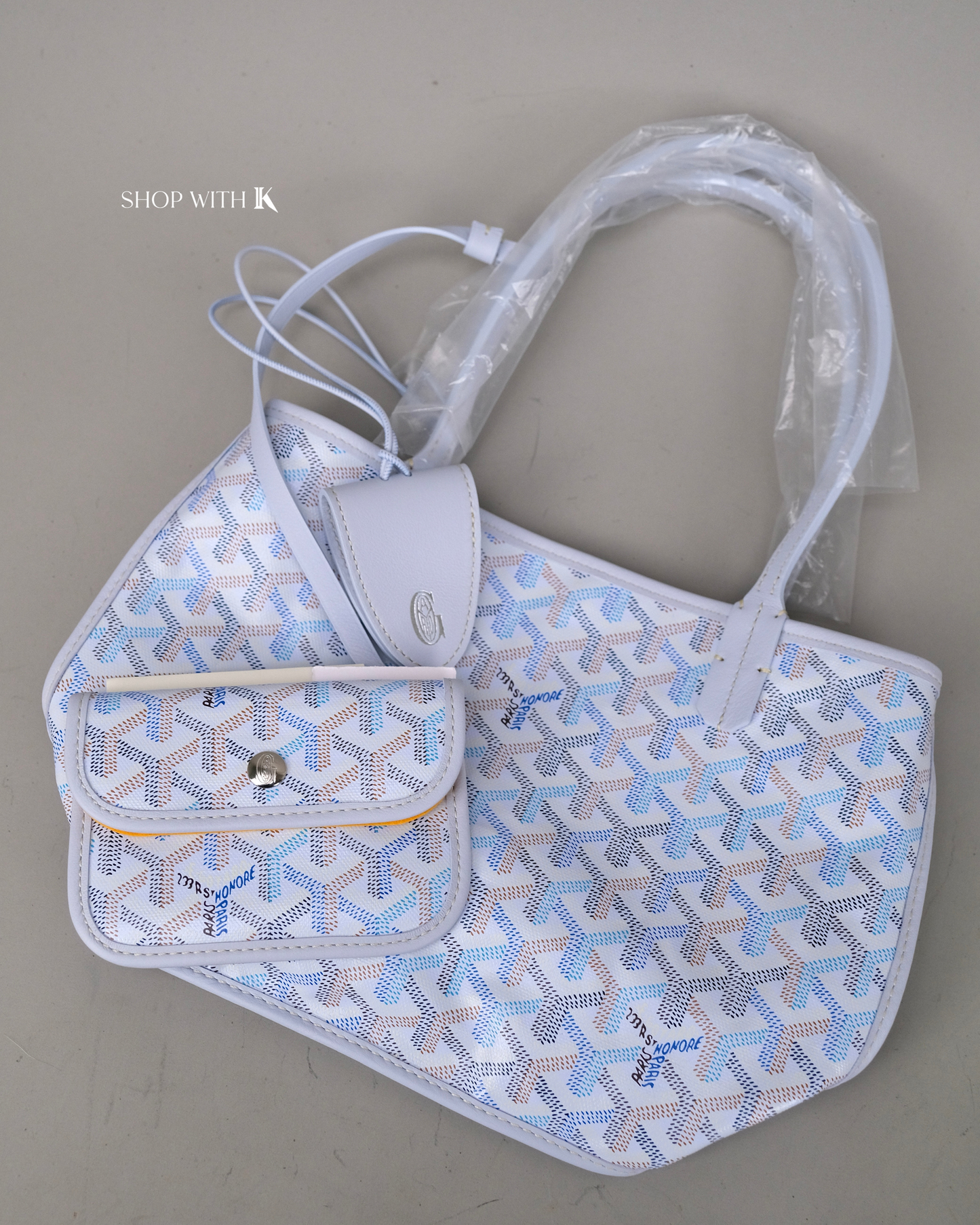 Goyard Mini Anjou Cloud Blue