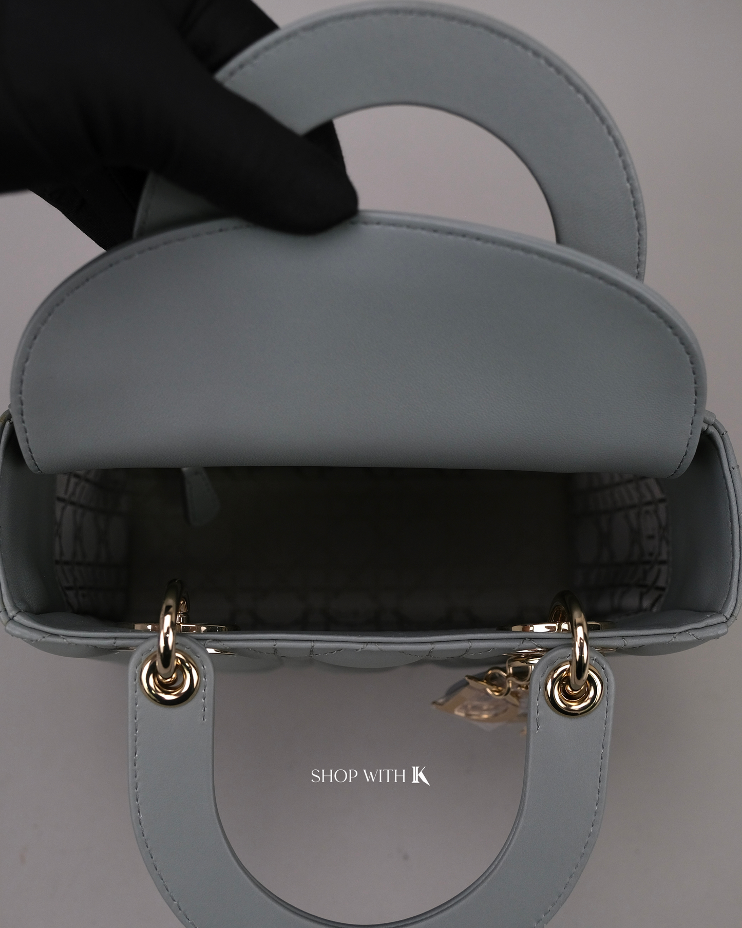 Dior Lady Small Gray