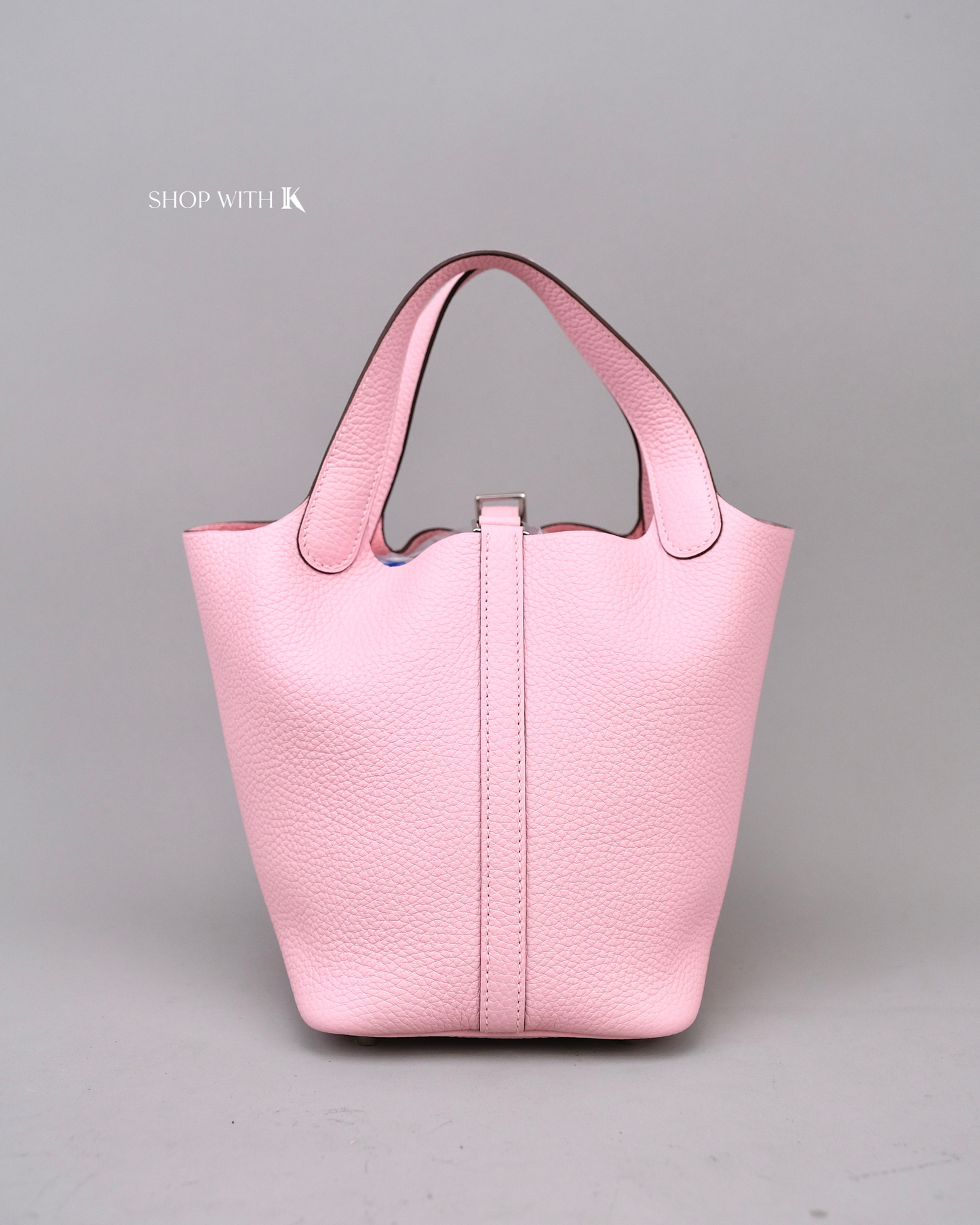 Hermes Picotin 18 Rose Sakura PHW