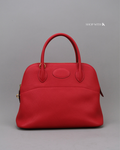 Hermes Sac Bolide 31 Rouge Casaque