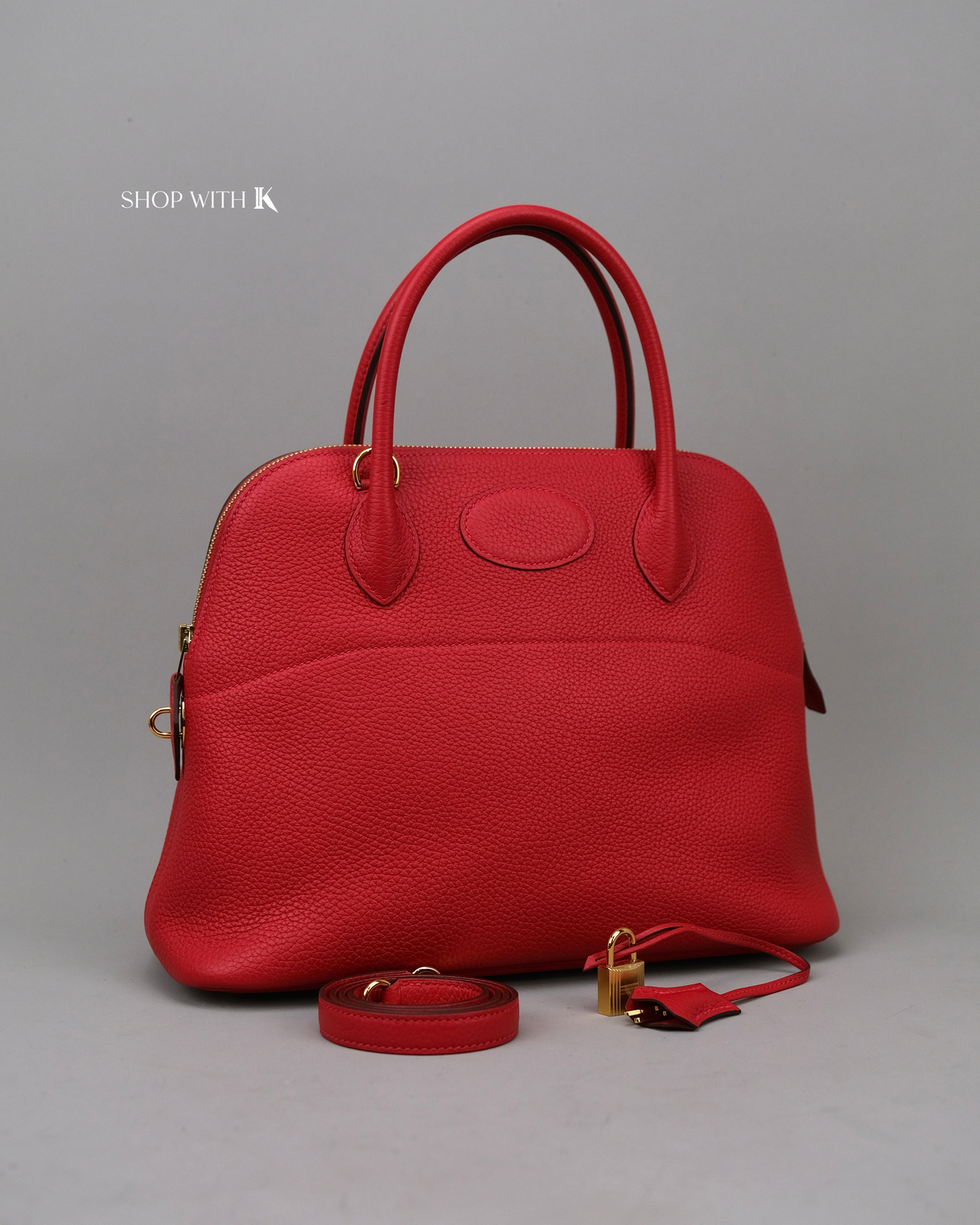 Hermes Sac Bolide 31 Rouge Casaque