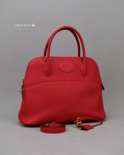 Hermes Sac Bolide 31 Rouge Casaque