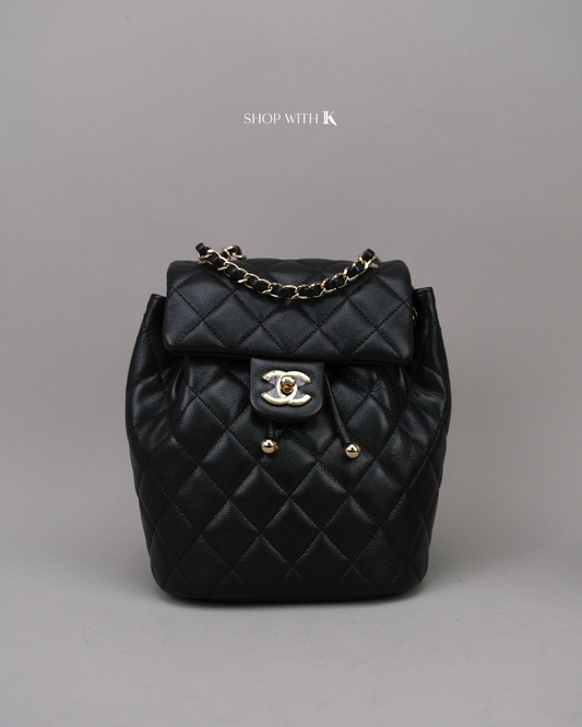 Chanel Urban Spirit Backpack Black CGHW