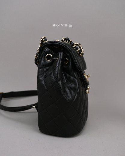 Chanel Urban Spirit Backpack Black CGHW