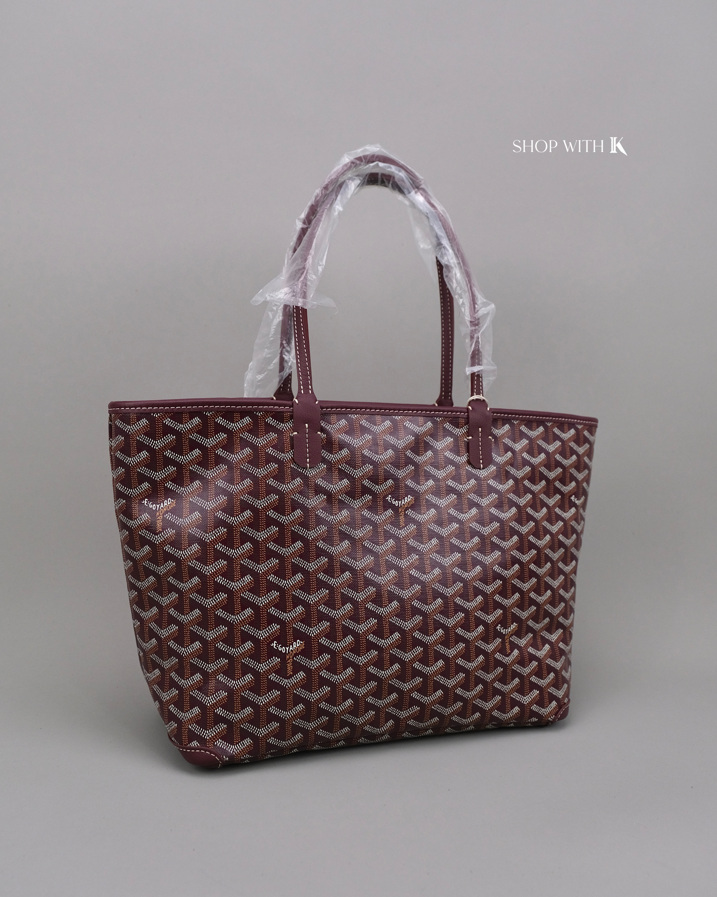 Goyard Artois PM Burgundy