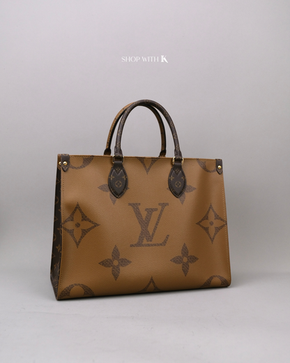 Louis Vuitton On the Go MM Reversed Monogram