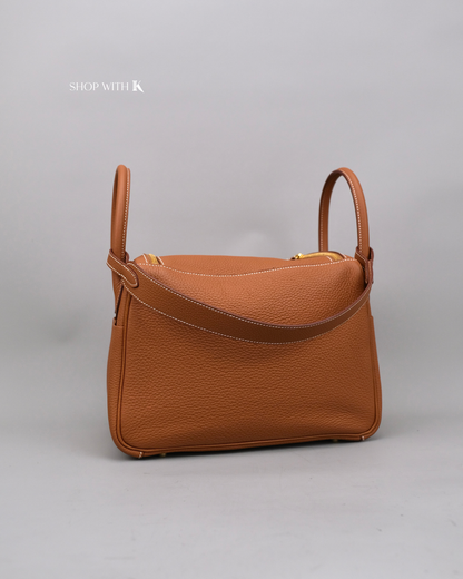 Hermes Lindy 30 Gold GHW