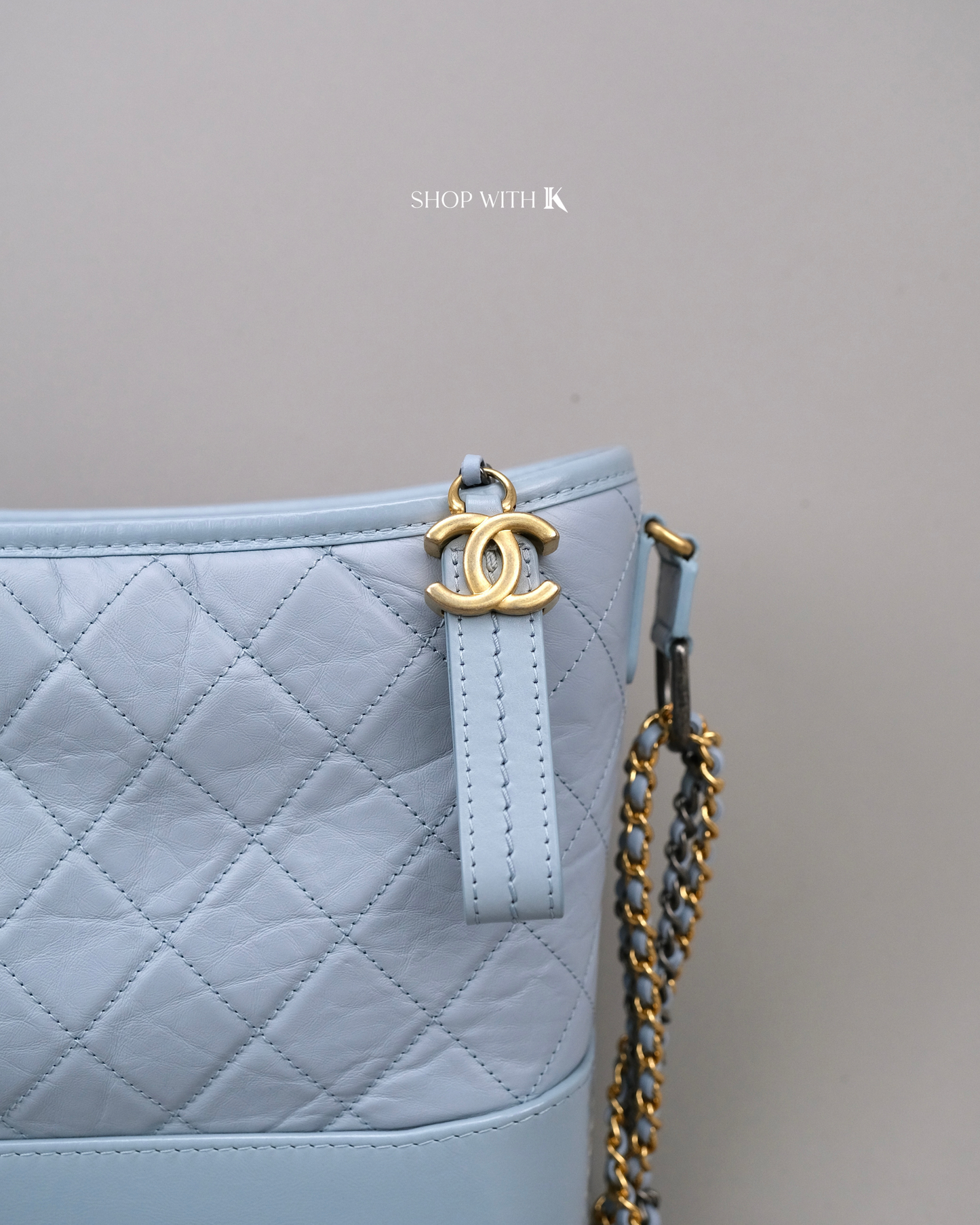 Chanel Medium Gabrielle Light Blue