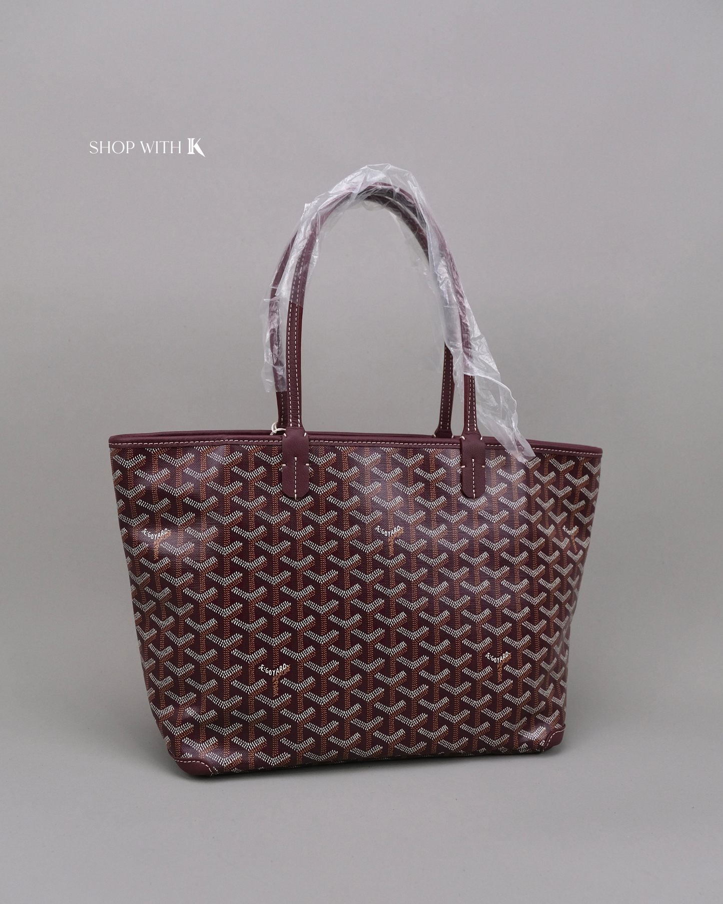 Goyard Artois PM Burgundy