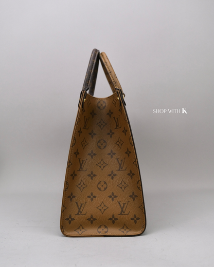 Louis Vuitton On the Go MM Reversed Monogram