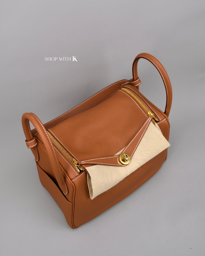 Hermes Lindy 30 Gold GHW