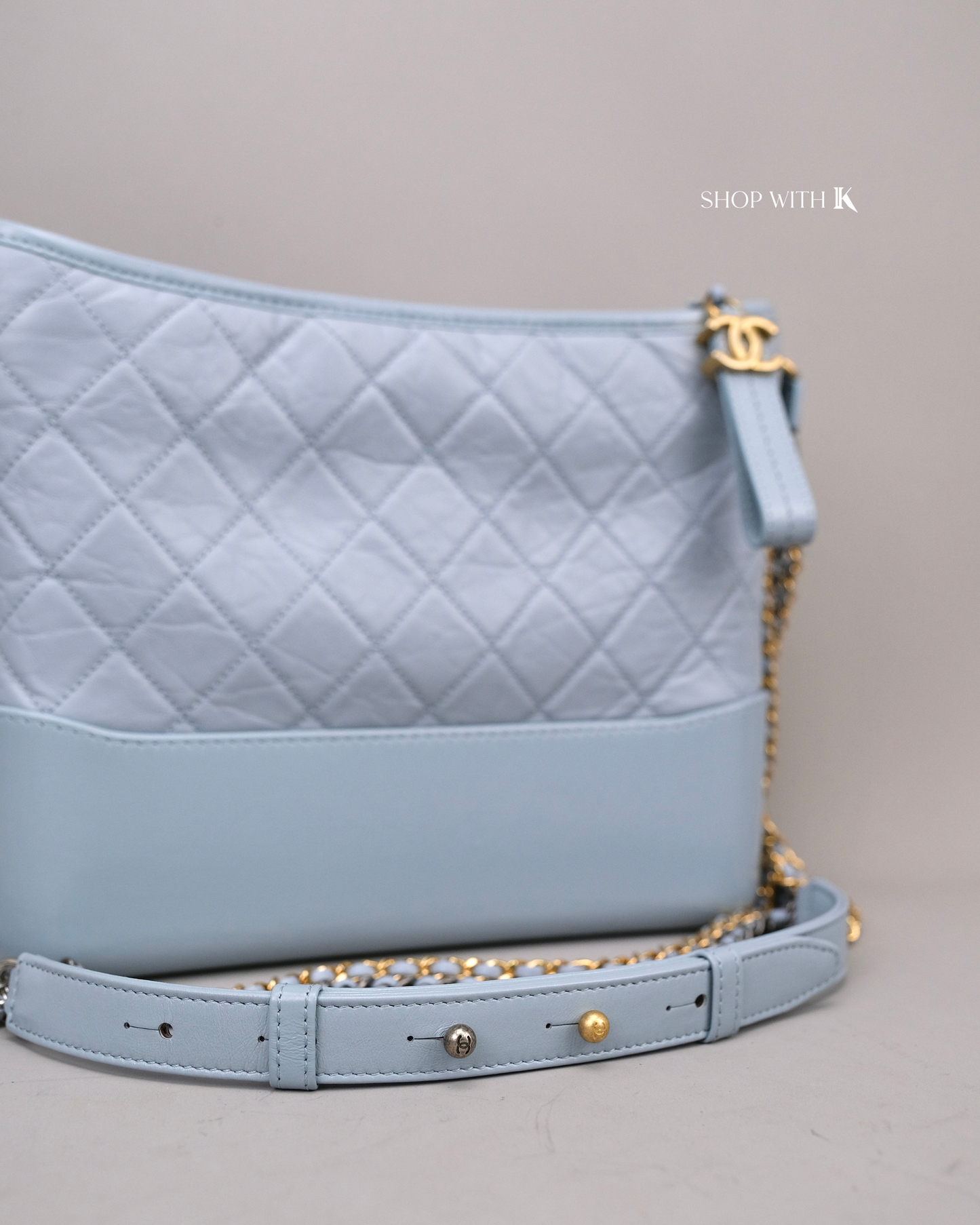 Chanel Medium Gabrielle Light Blue
