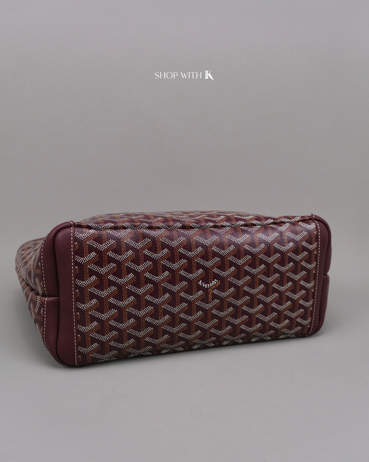 Goyard Artois PM Burgundy