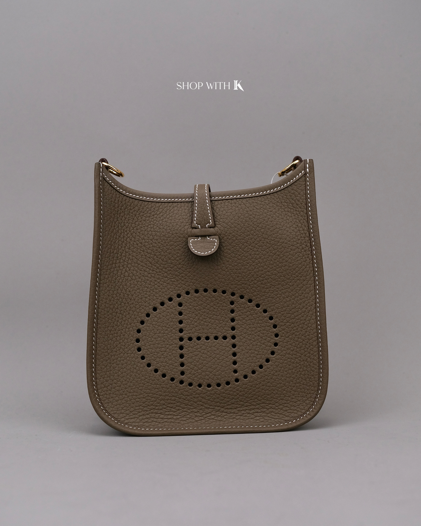 Hermes Evelyne TPM Etoupe GHW