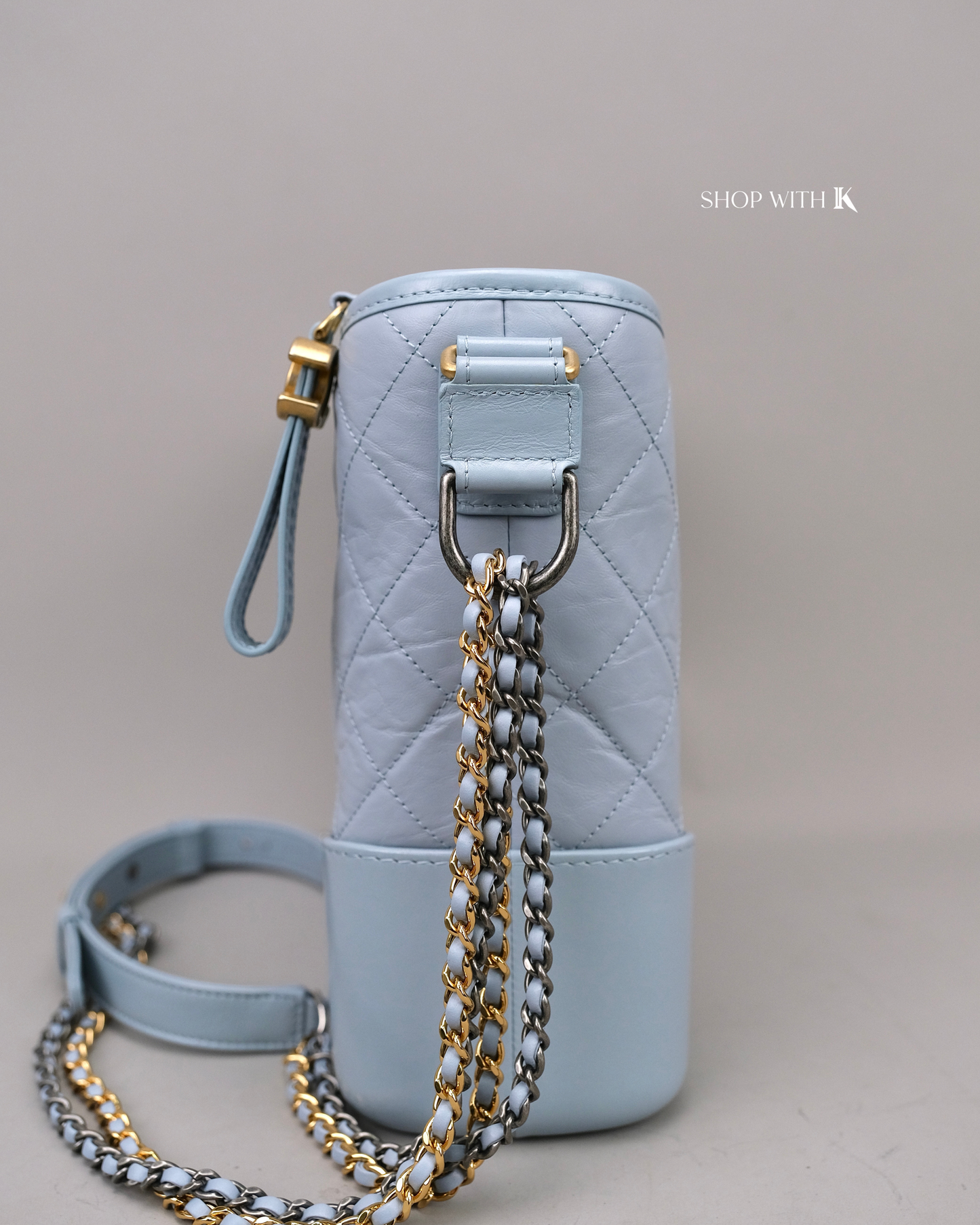 Chanel Medium Gabrielle Light Blue