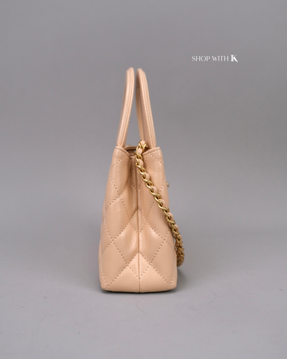 Chanel Mini Kelly Light Beige GHW