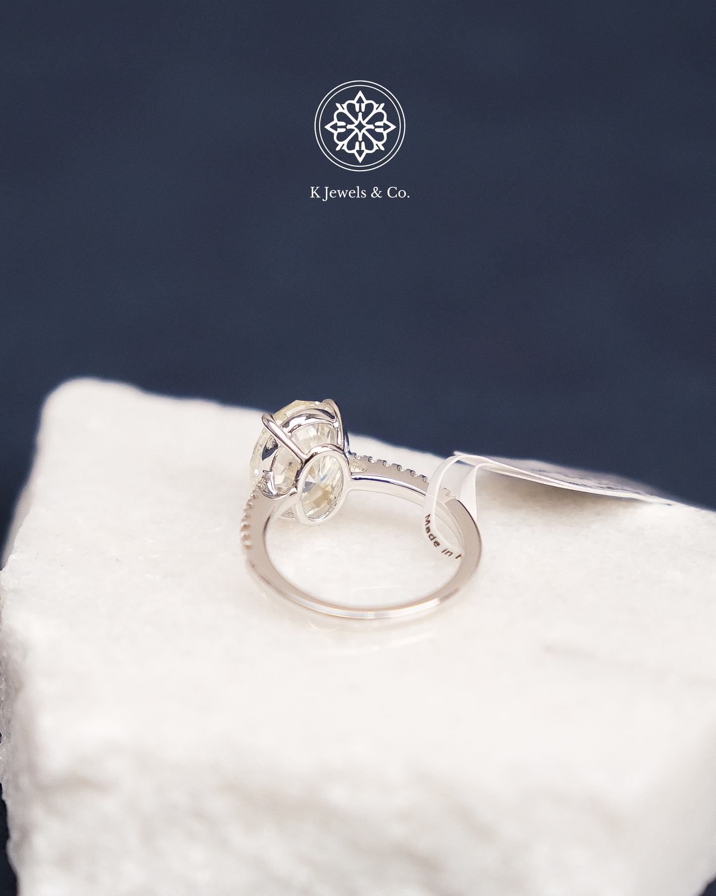 5ct Oval Diamond Ring w/ GIA