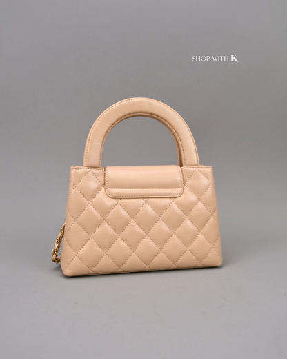 Chanel Mini Kelly Light Beige GHW