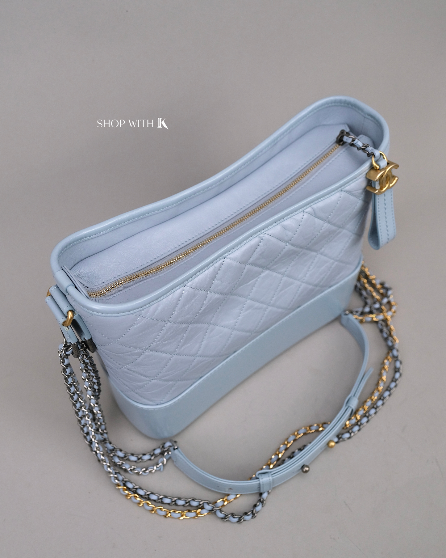Chanel Medium Gabrielle Light Blue