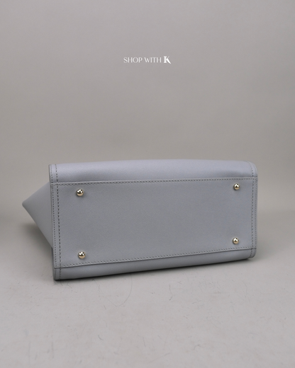 Chanel Deauville Tote Gray