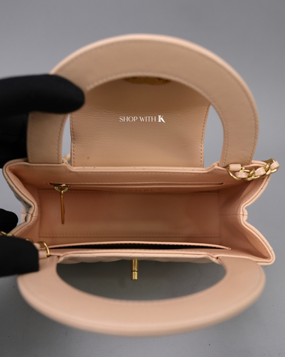 Chanel Mini Kelly Light Beige GHW