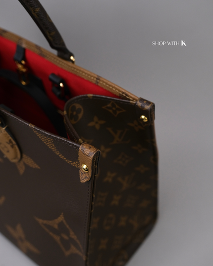 Louis Vuitton On the Go MM Reversed Monogram
