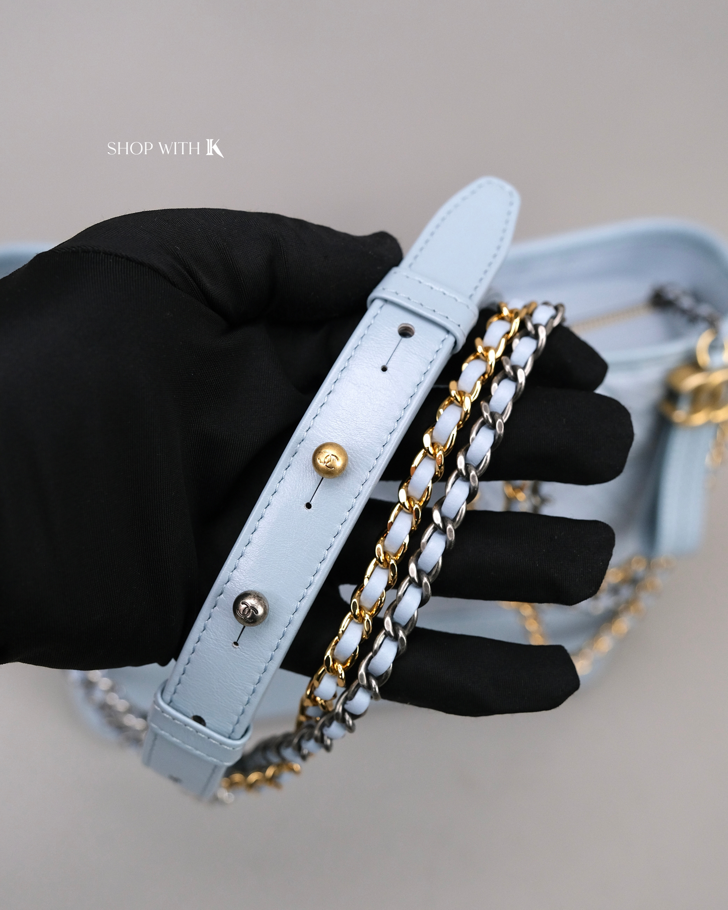 Chanel Medium Gabrielle Light Blue