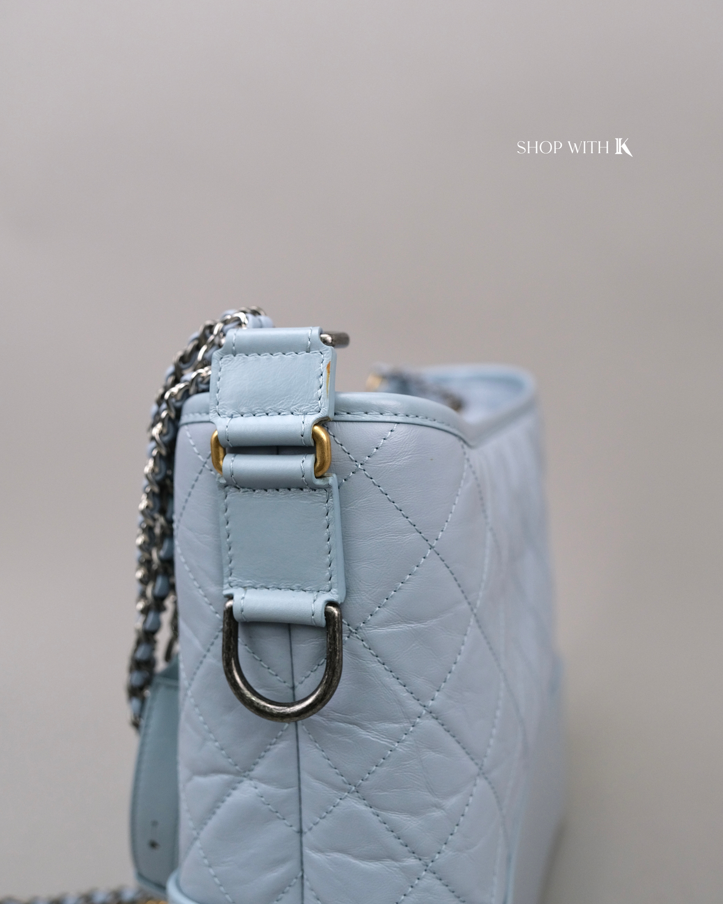 Chanel Medium Gabrielle Light Blue