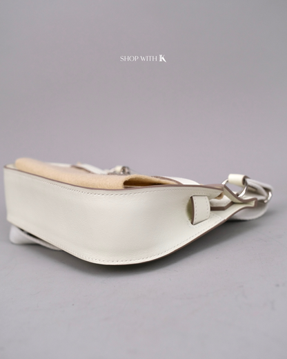 Hermes Mini Jypsiere Gris Pale PHW