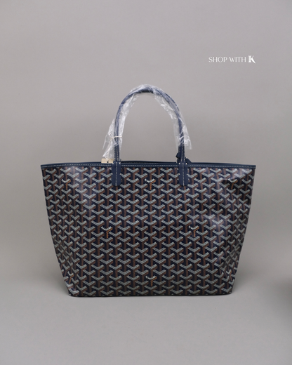 Goyard St. Louis PM Navy Blue